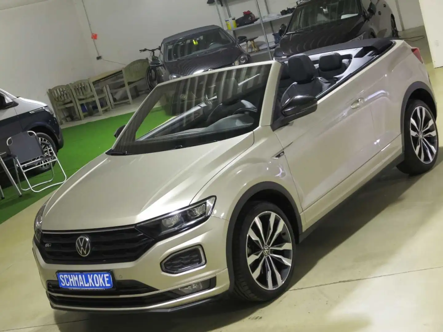 Volkswagen T-Roc Cabriolet 1.5TSI ACT OPF DSG7 R-Line Leder Silber - 2