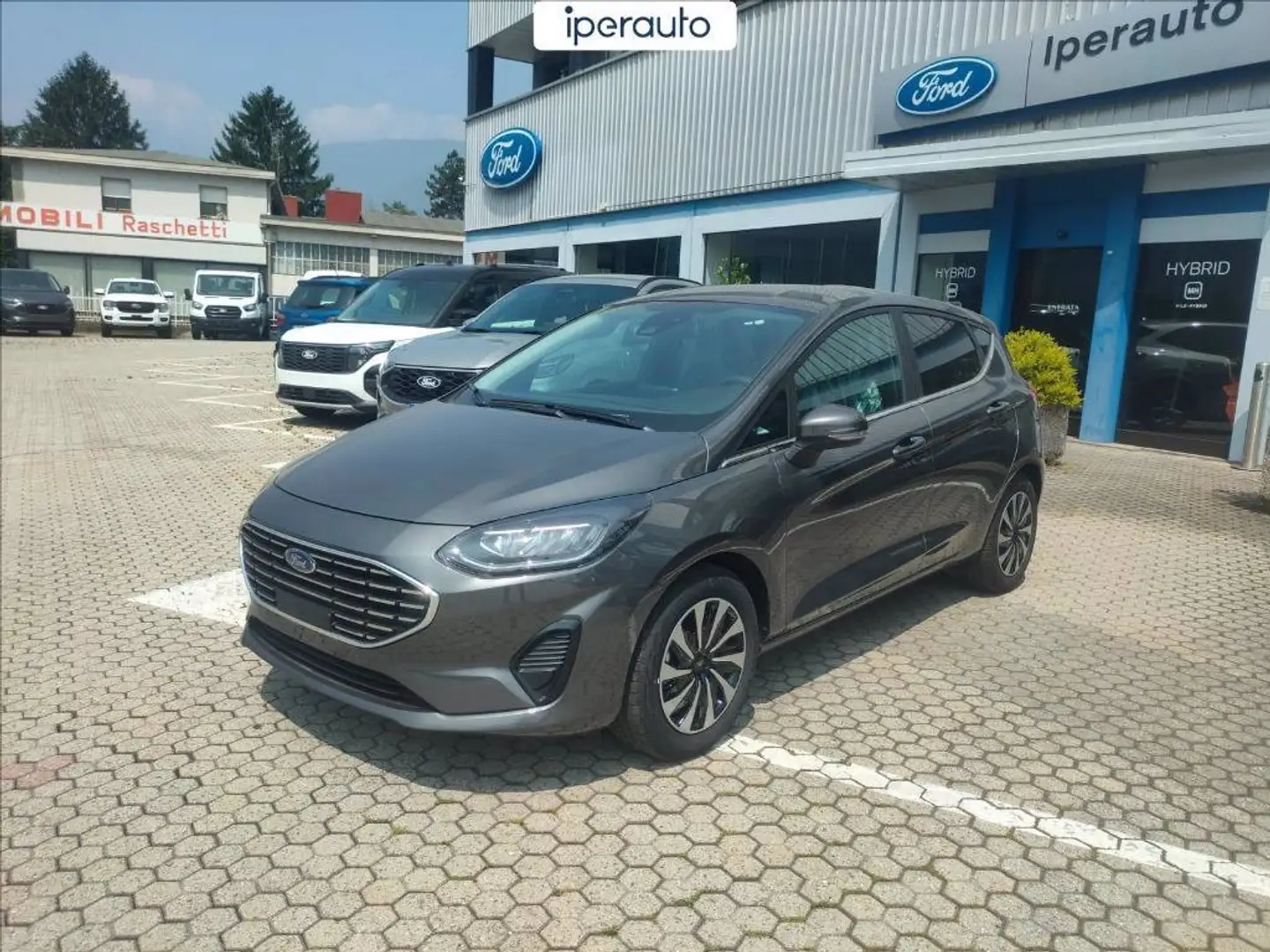 Ford Fiesta 5p 1.0 ecoboost h Titanium 125cv Gris - 1