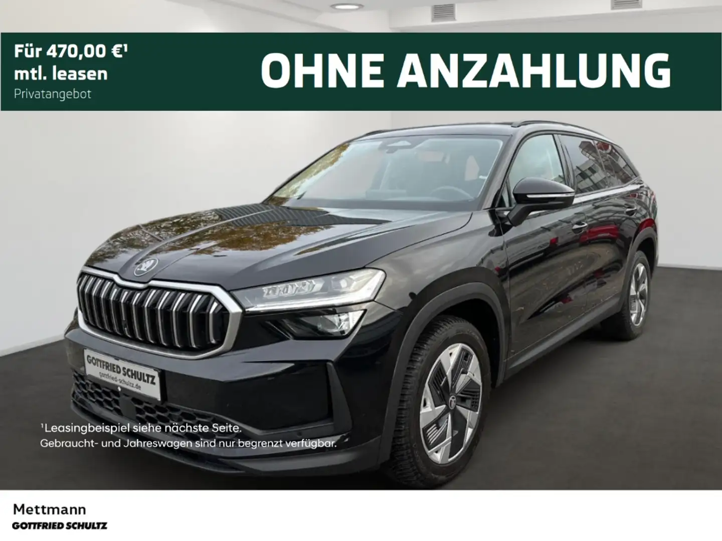 Skoda Kodiaq 2.0 TDI Selection 4x4 DSG LED NAVI PANO Schwarz - 1
