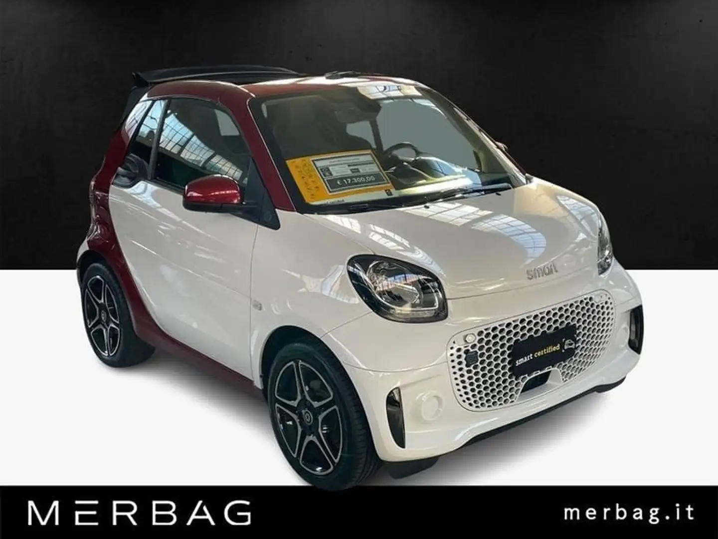 smart forTwo EQ cabrio Pulse Bianco - 2