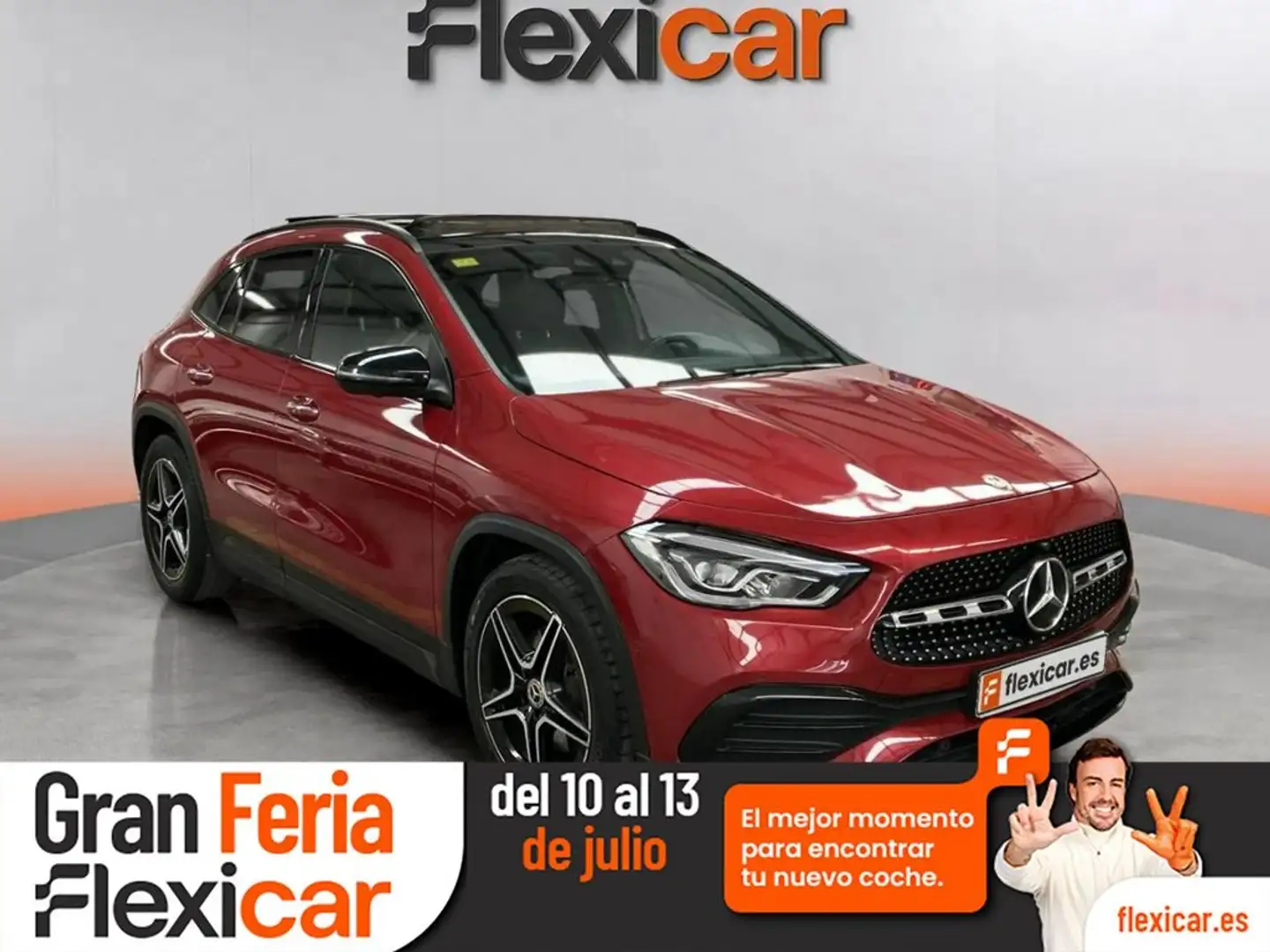 Mercedes-Benz GLA 200 D Rojo - 1