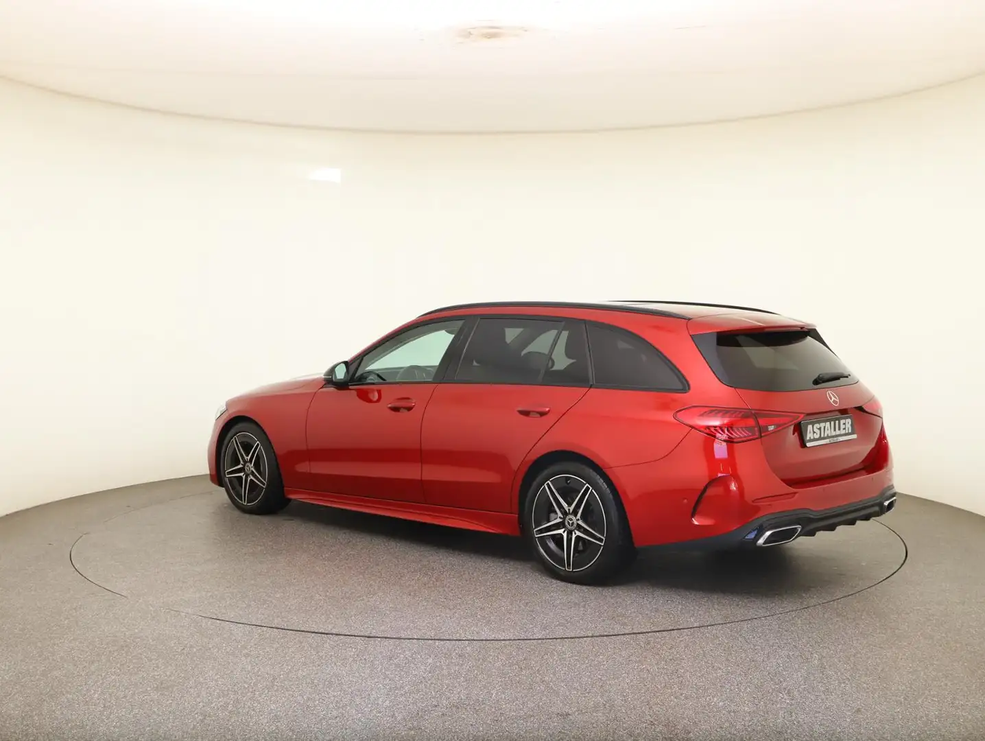 Mercedes-Benz C 300 T 4M AMG Line 2x Night+Pano+360°+MBUX+Navi Rot - 2