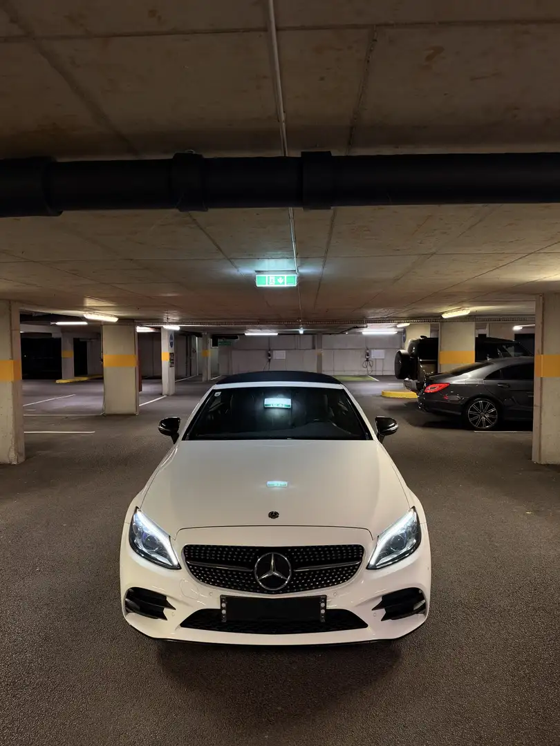 Mercedes-Benz C 300 d Cabrio Aut. Weiß - 1