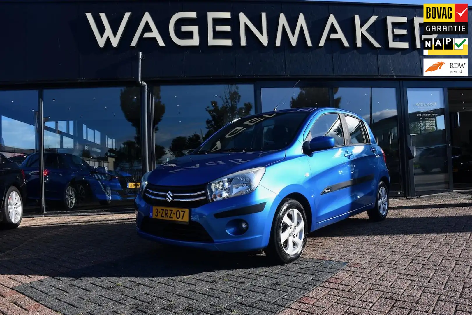Suzuki Celerio 1.0 Exclusive Airco|Cruise|Volledig Onderhoud Bleu - 1