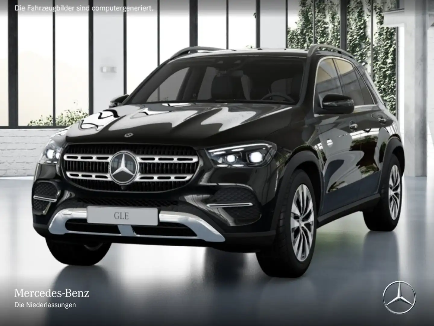 Mercedes-Benz GLE 350 GLE 450 d 4M 360+AHK+MULTIBEAM+FAHRASS+KEYLESS+9G Schwarz - 2