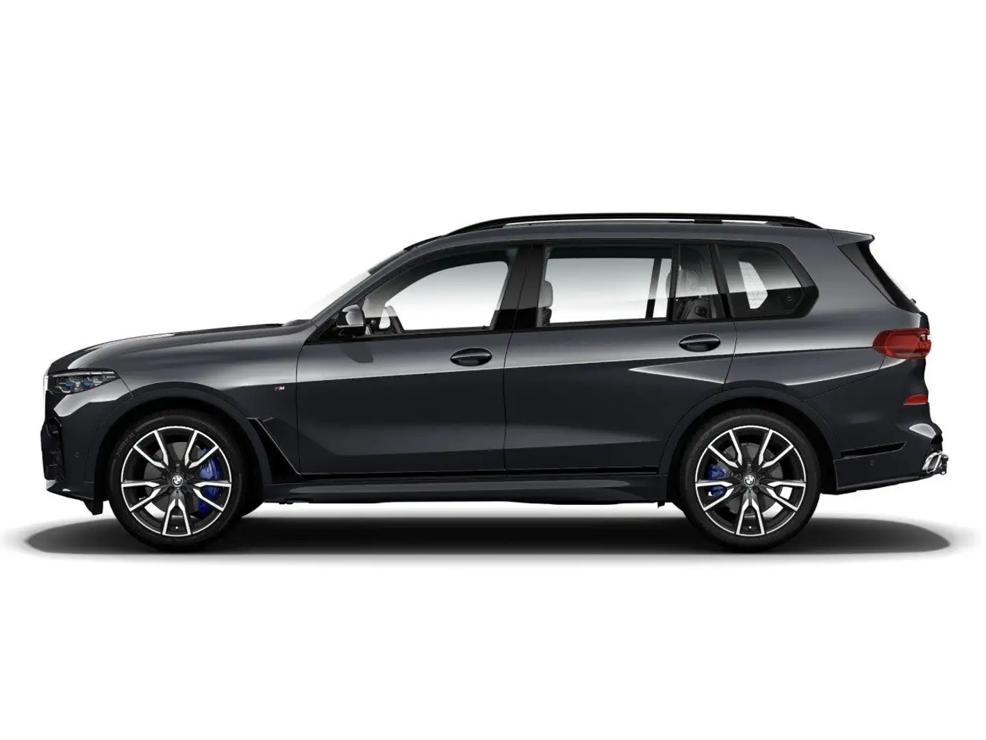 BMW X7 xDrive40i M-Sport LUFTFEDER AHK Aktivlenk LASER Gris - 2