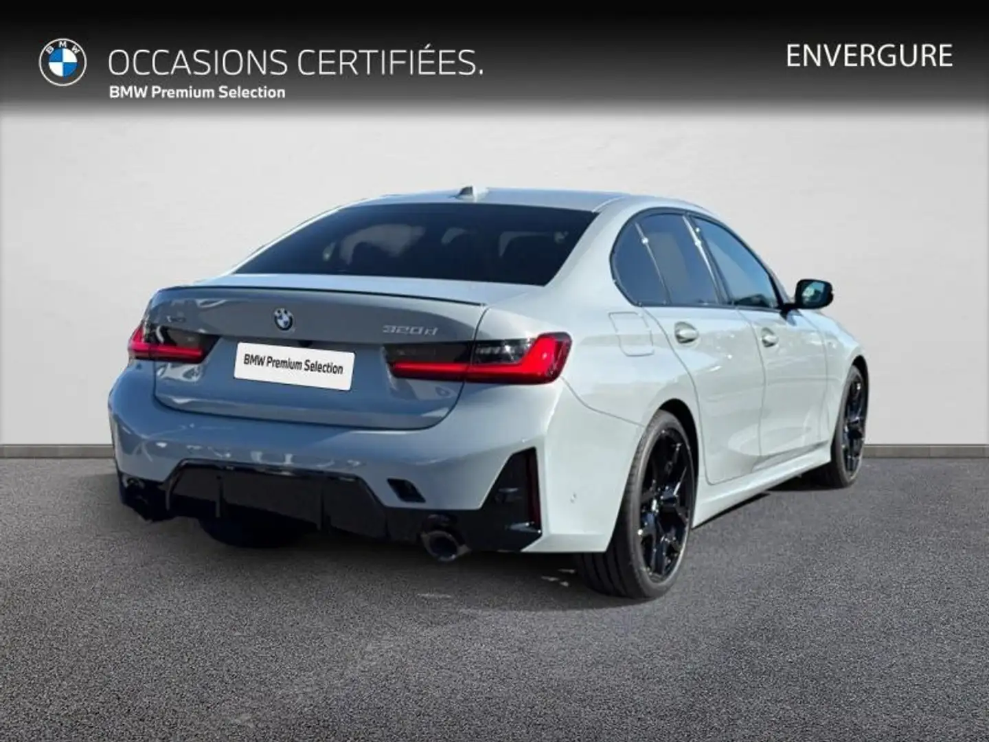 BMW 320 320dA xDrive 190ch M Sport Gris - 2