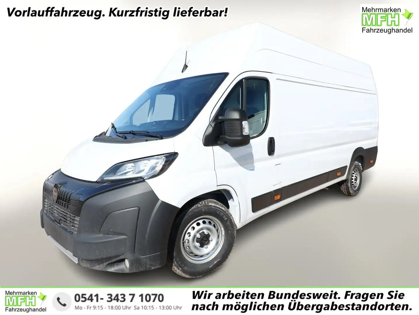 Peugeot Boxer 435 140 L4H3 Kam 270° Temp PDC E-Rad Visib 103 ... Blanco - 1