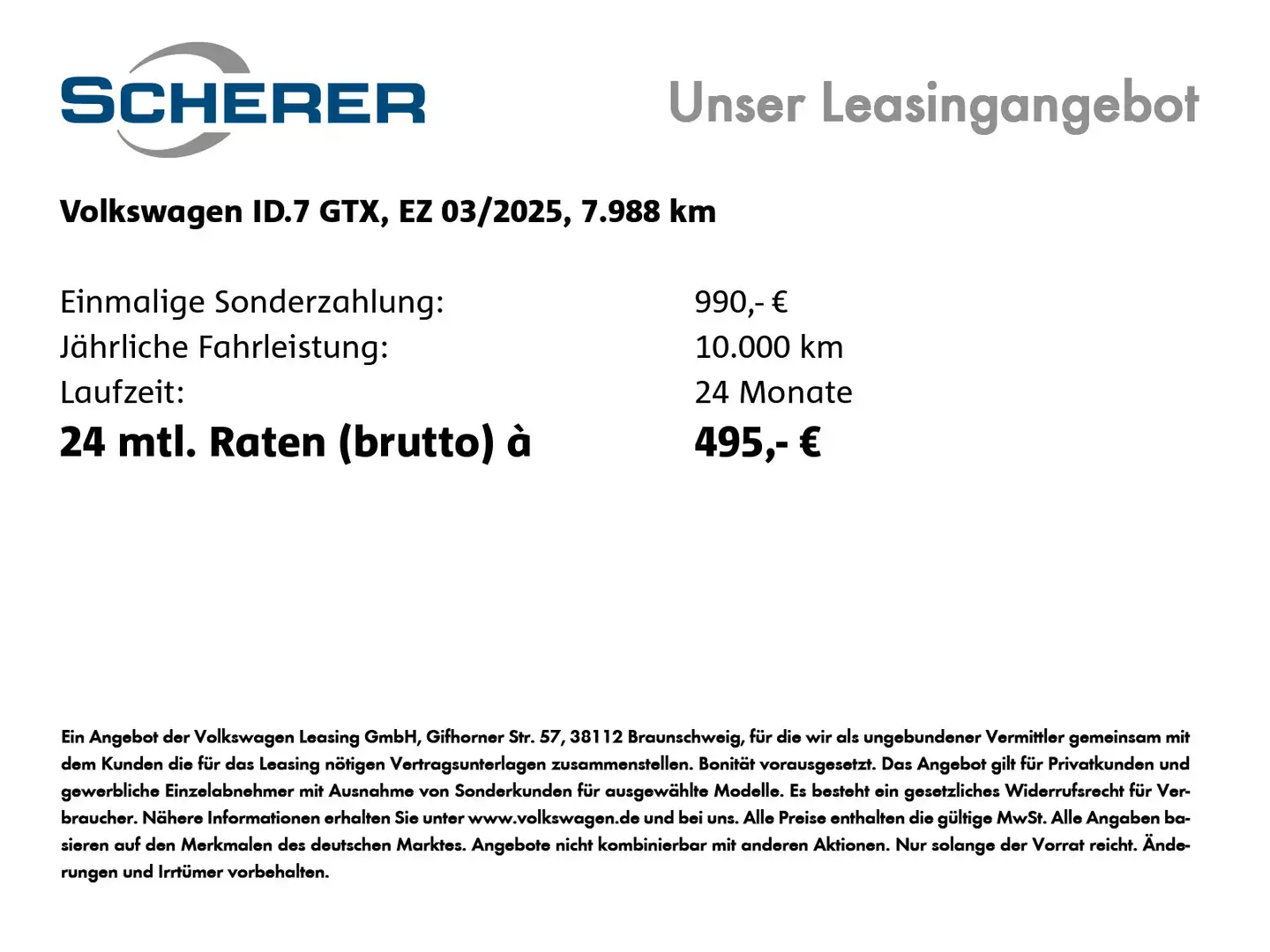 Volkswagen ID.7 Tourer GTX 4MOTION 86 kWh SOH:98% AHK KAM N Blau - 2