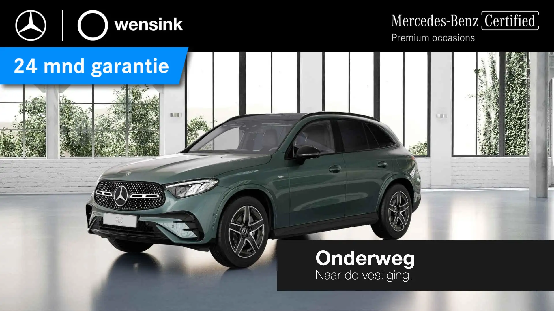 Mercedes-Benz GLC 300 300e 4MATIC AMG Line | Night | Panoramadak | Trekh Argent - 1