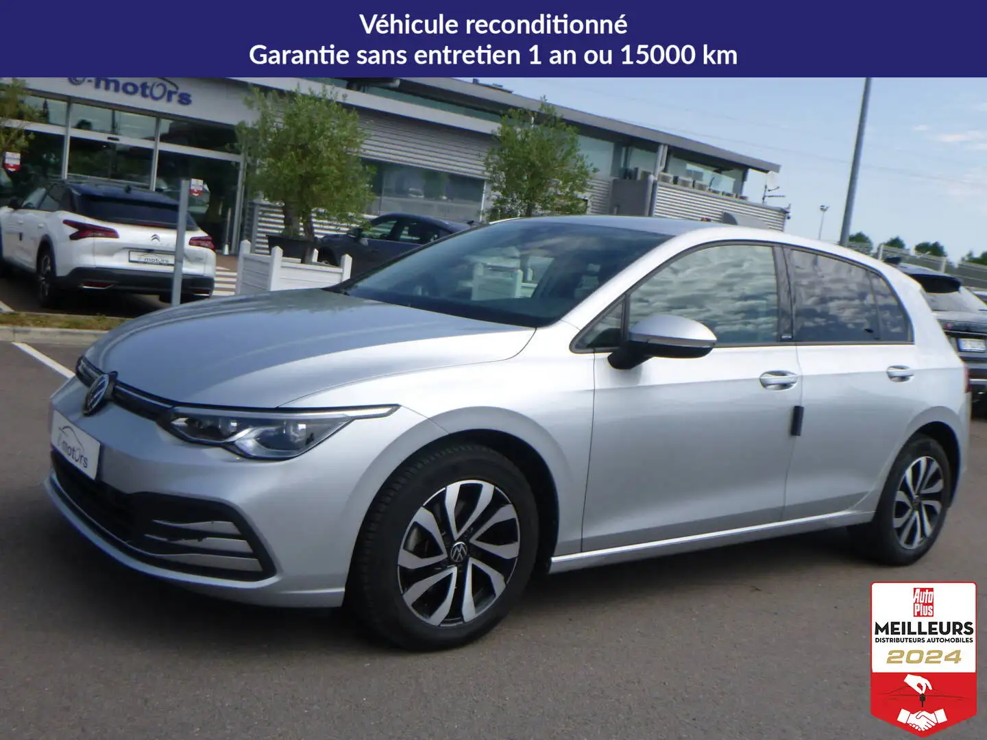 Volkswagen Golf 2.0 TDI SCR 115 BVM6 - Active Blanc - 1