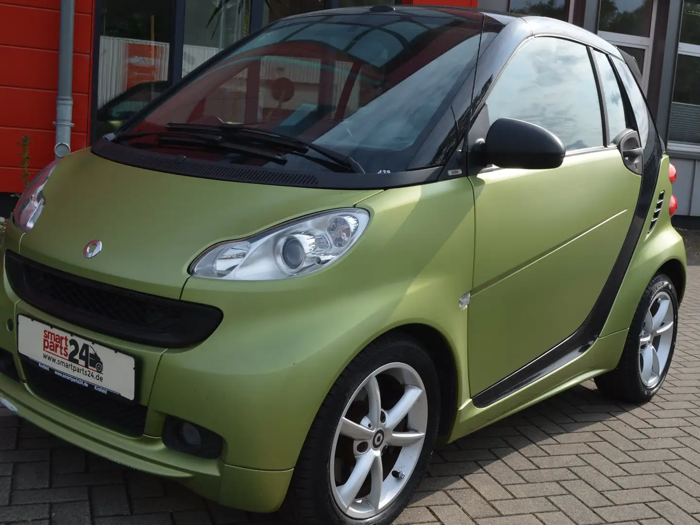 smart forTwo Puls*Cabrio*Servo*Klima*Automatik*Tüv Neu Negro - 2