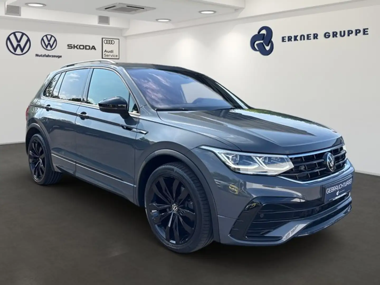 Volkswagen Tiguan 2.0TSI DSG 4M R-Line LED+BEH-FRTSCHB+++ Grau - 2