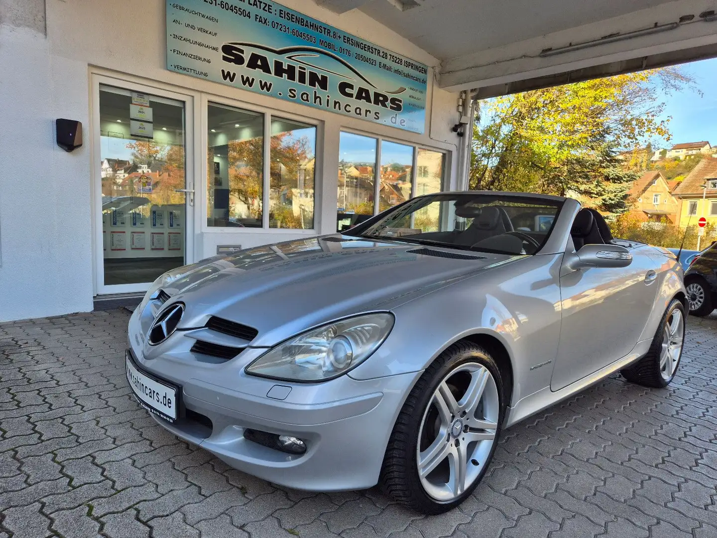 Mercedes-Benz SLK 200 Kompressor LEDER/KLIMA Silber - 1