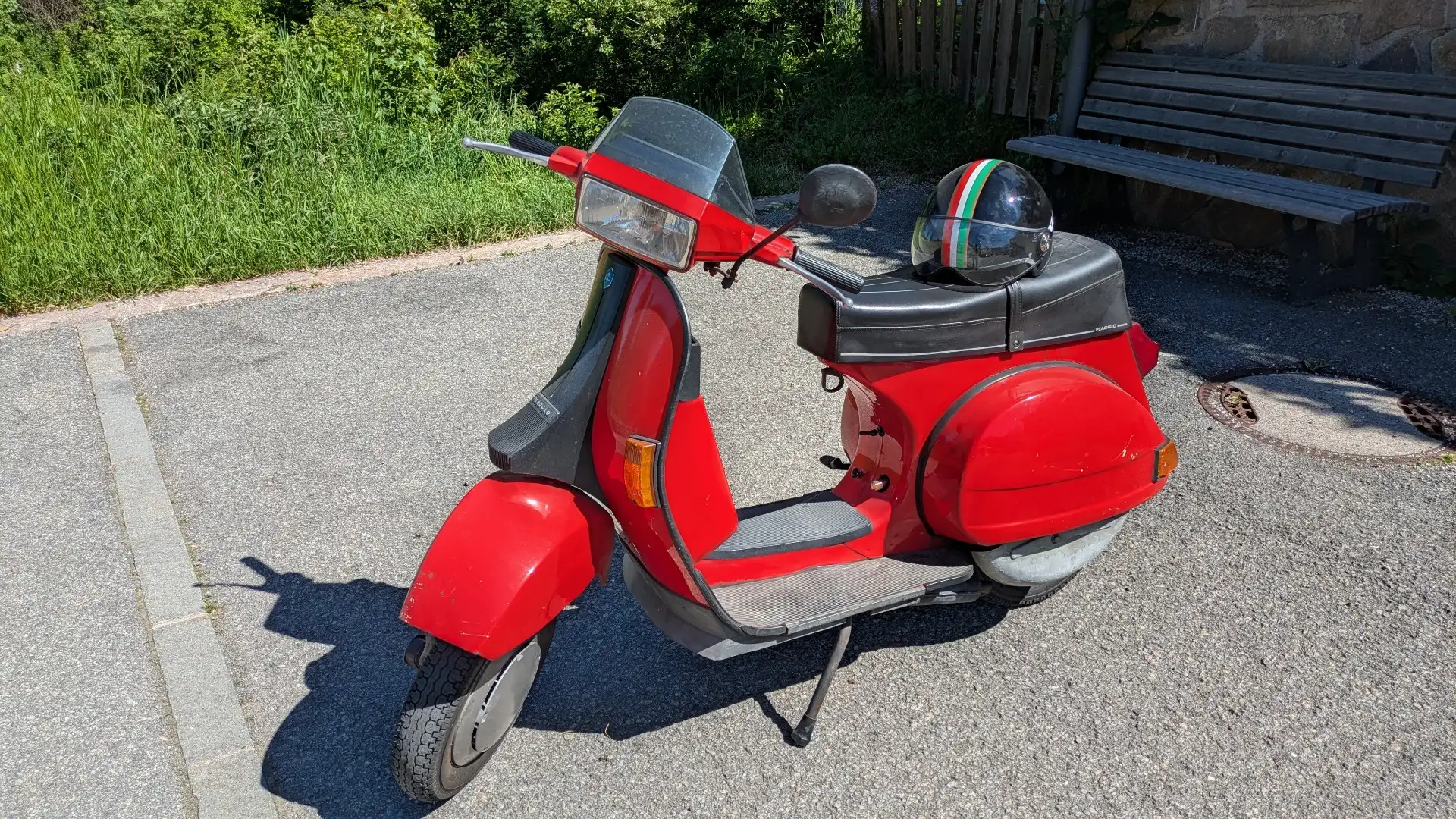 Vespa T 5 Rojo - 2