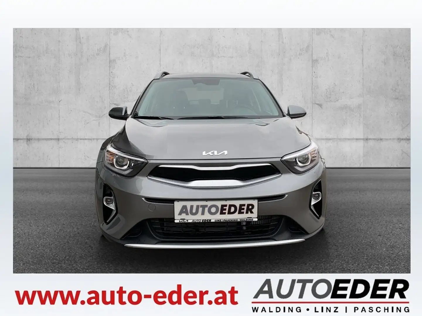 Kia Stonic 1,0 TGDI GPF ISG Silber DCT Aut. Grau - 2