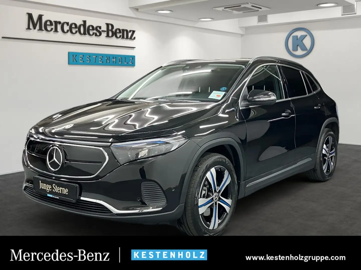 Mercedes-Benz EQA 300 4Matic LED Kamera Laderaump Spurhalt-Ass Schwarz - 1