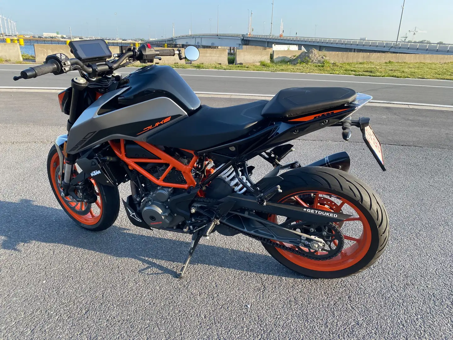 KTM 390 Duke akrapovic Portocaliu - 1