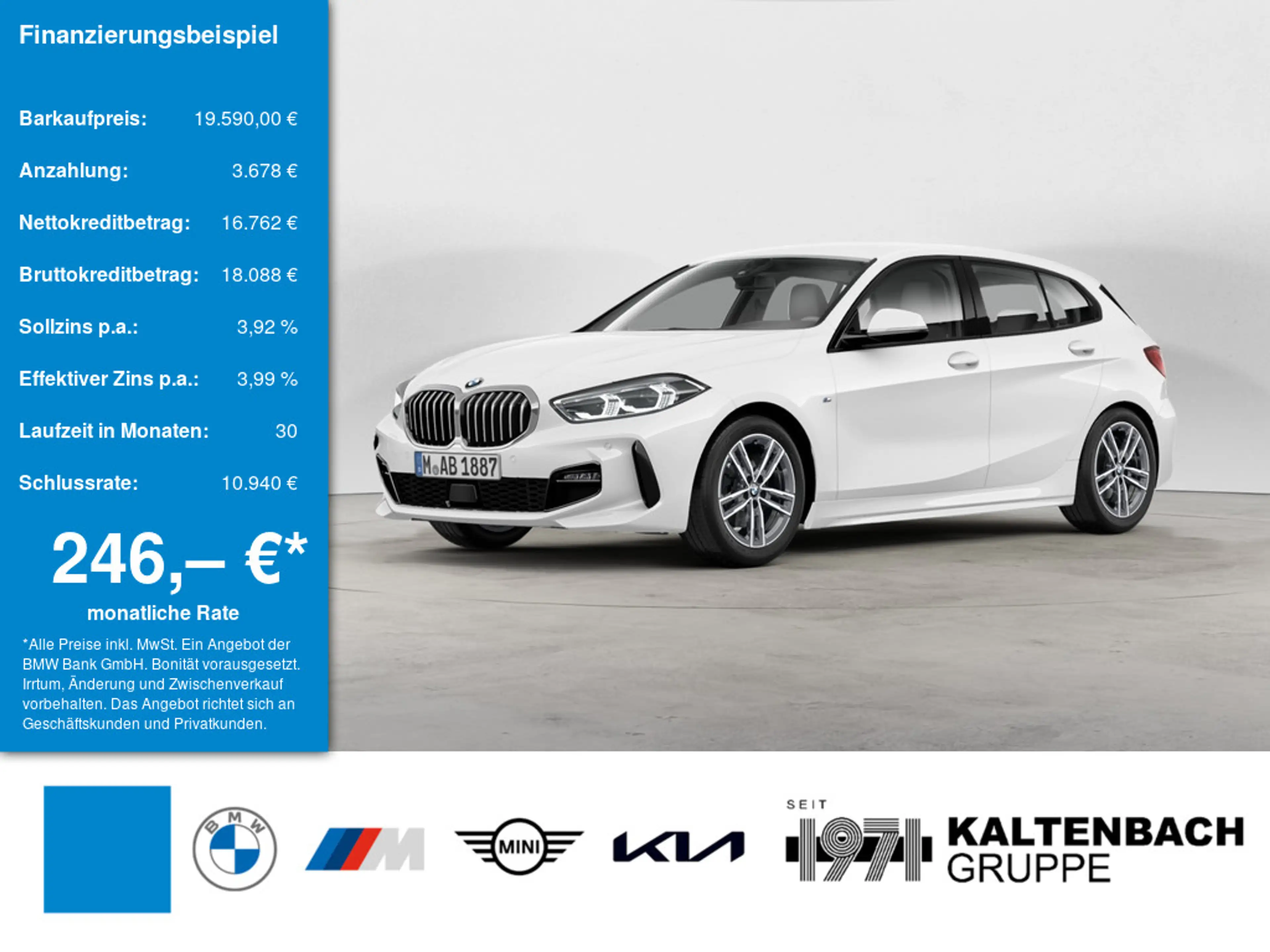 BMW 118 i M-Sport LED W-LAN NAVI SHZ PDC KLIMA