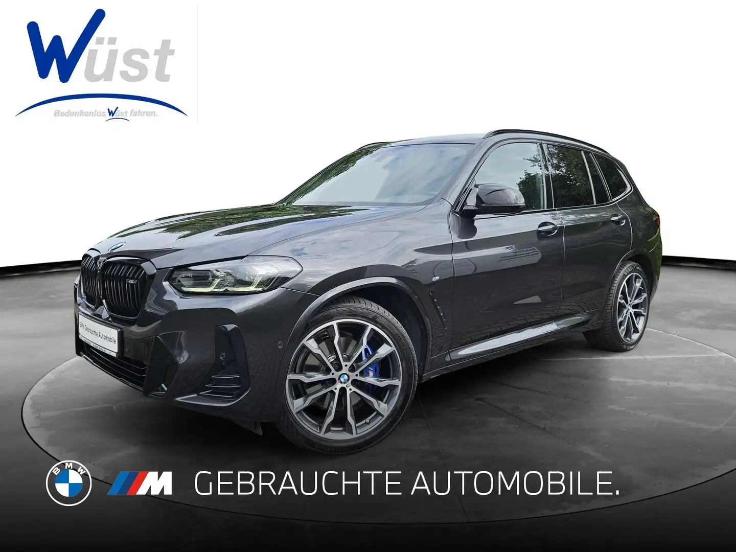 BMW X3 M 40d 1.HAND | AHK | M-PAKET | Grau - 1