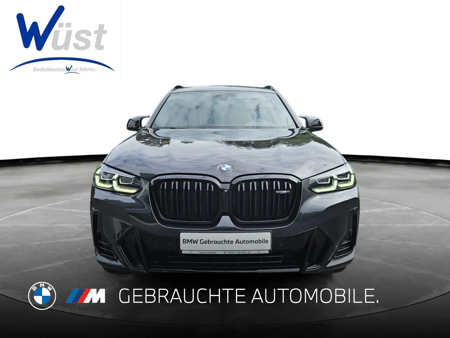 BMW X3 M 40d 1.HAND | AHK | M-PAKET | Grau - 2