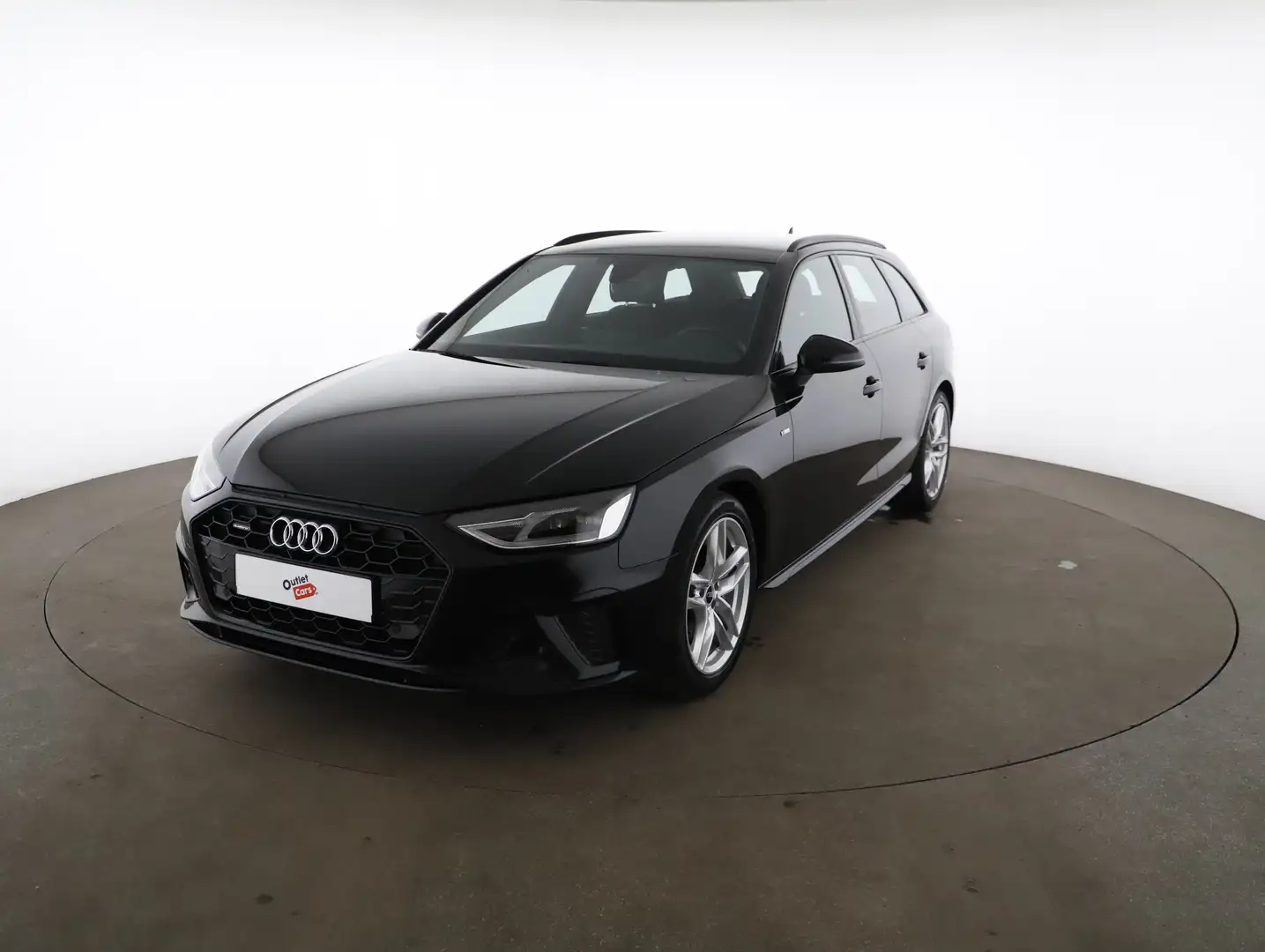 Audi A4 Avant 40 2.0 TDI quattro S-Line LEDER+NAVI+LM Schwarz - 2