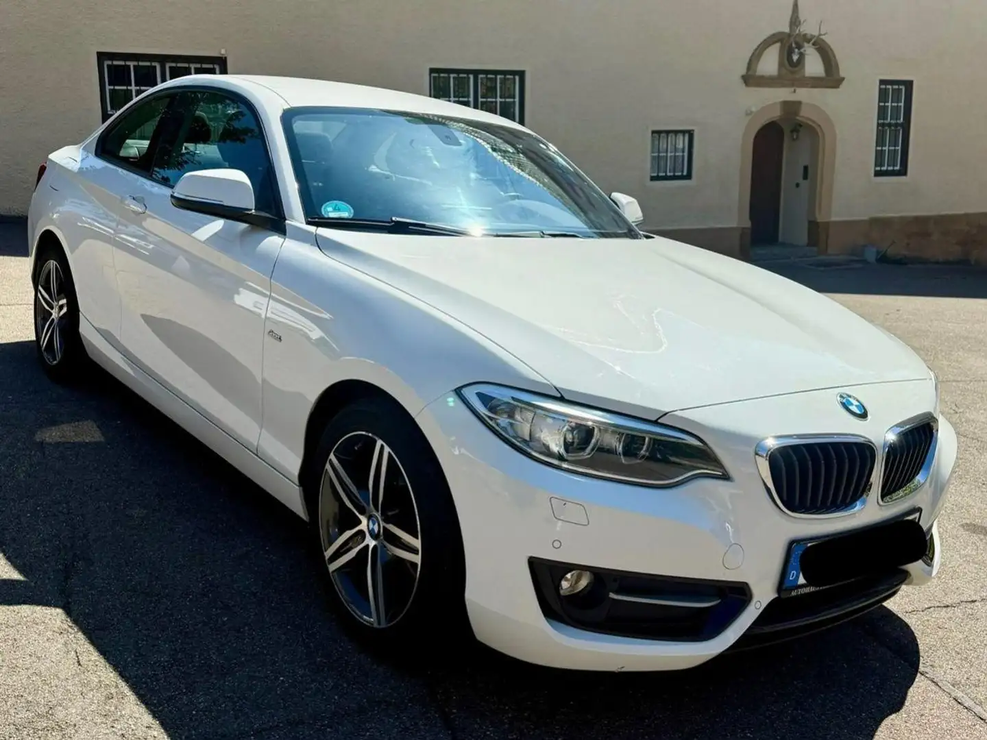 BMW 218 BMW 218d Coupé Sport Line *TÜV neu Weiß - 1