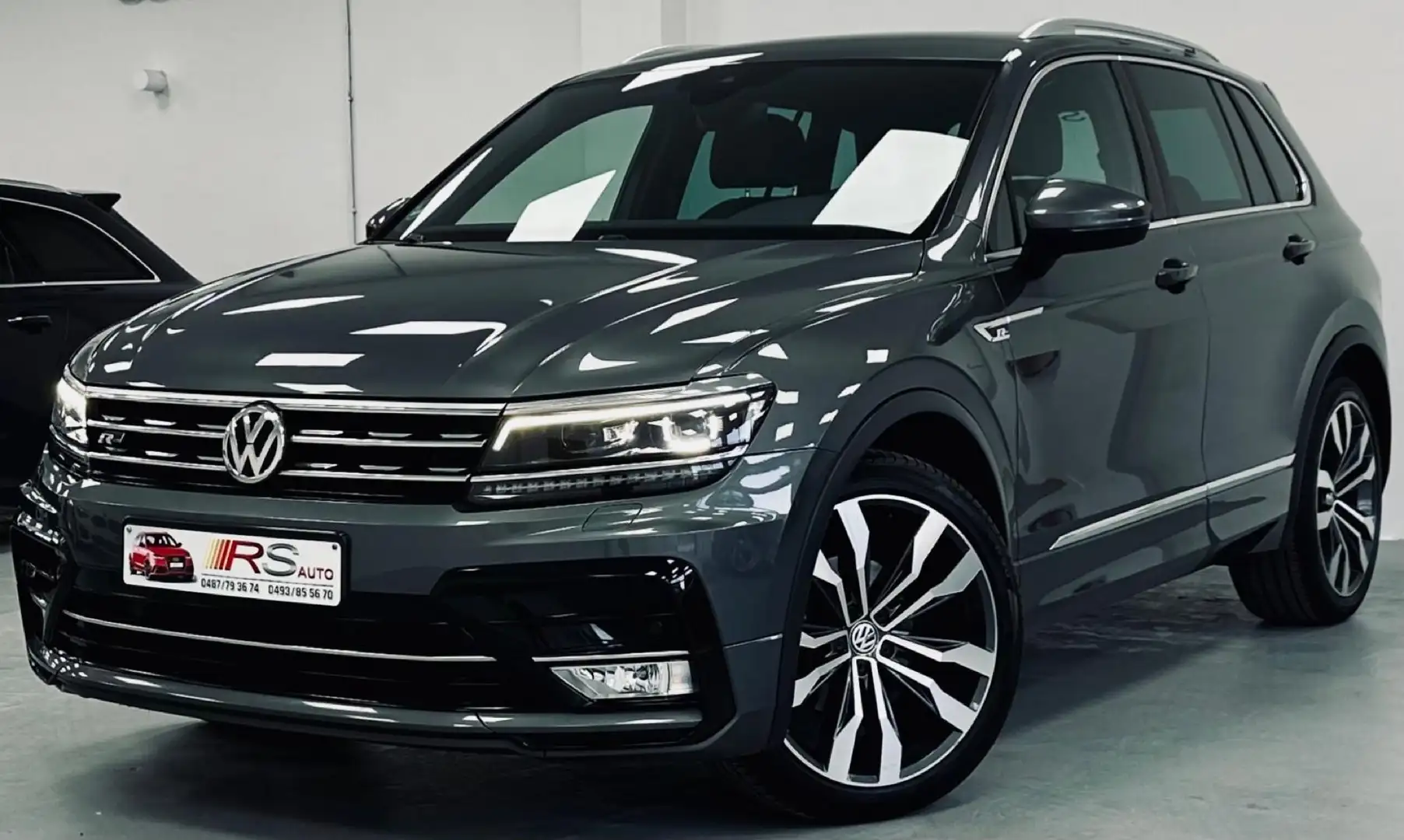 Volkswagen Tiguan 1.4 TSI-R LINE-BOITE DSG-GPS-BI XENON-PARFAIT ETAT Gris - 1