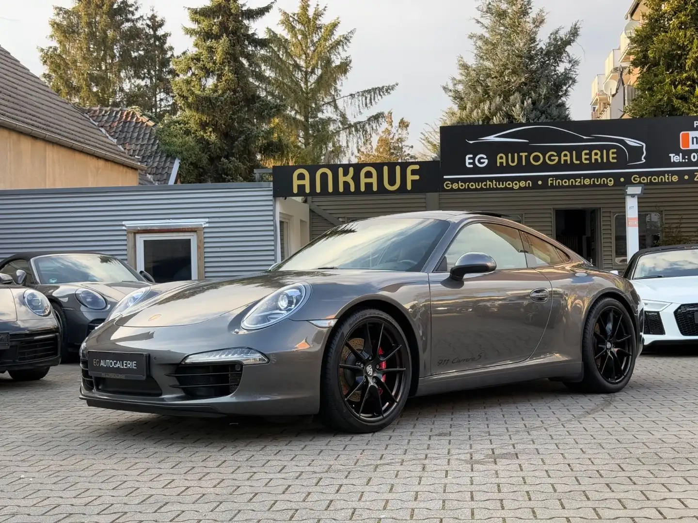 Porsche 991 911 Carrera S*APPROVED-2026*DEUTSCH*CHRONO*PANO* Šedá - 2