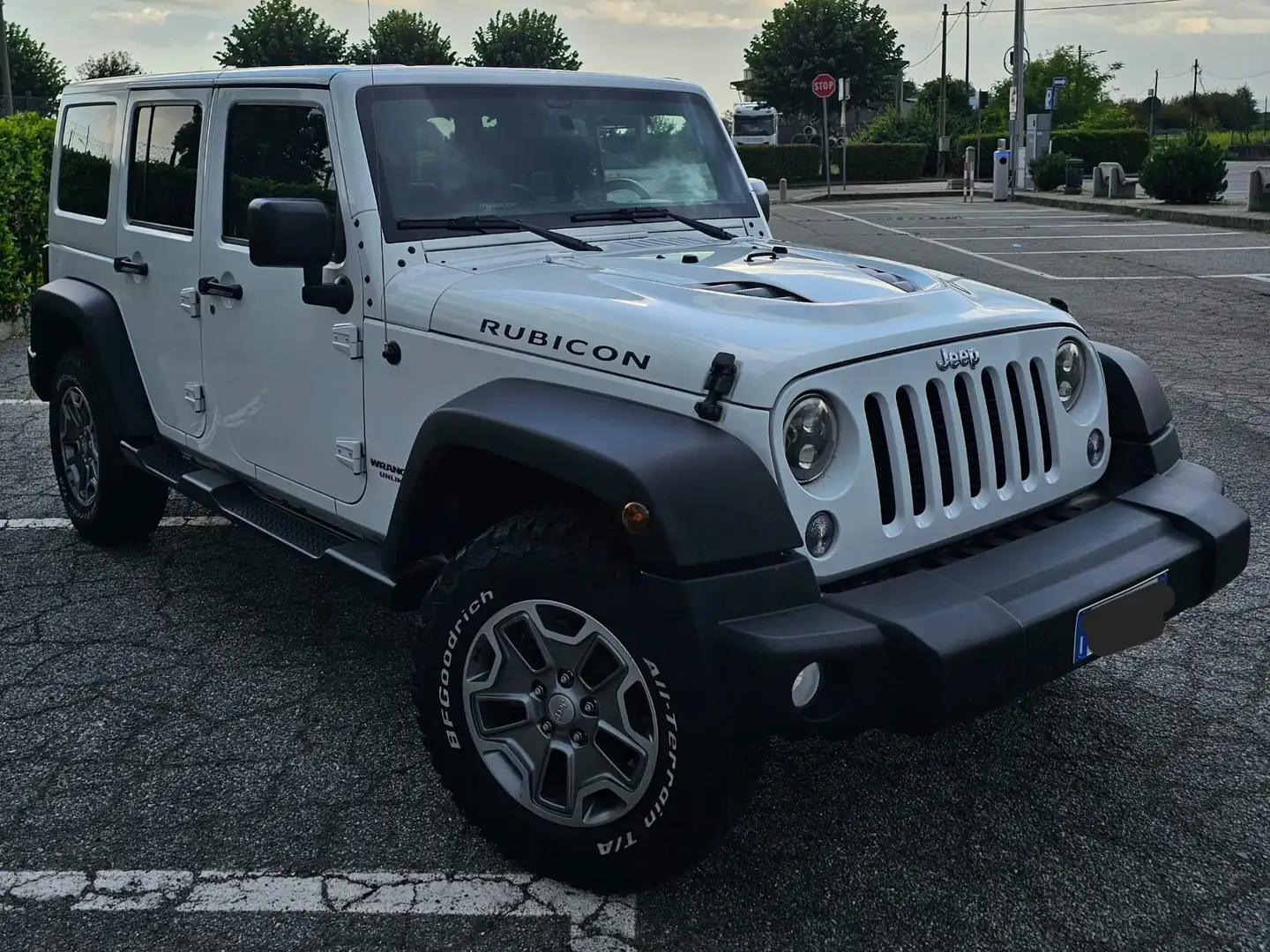 Jeep Wrangler Wrangler Unlimited 2.8 crd Rubicon auto E5+ Bianco - 2