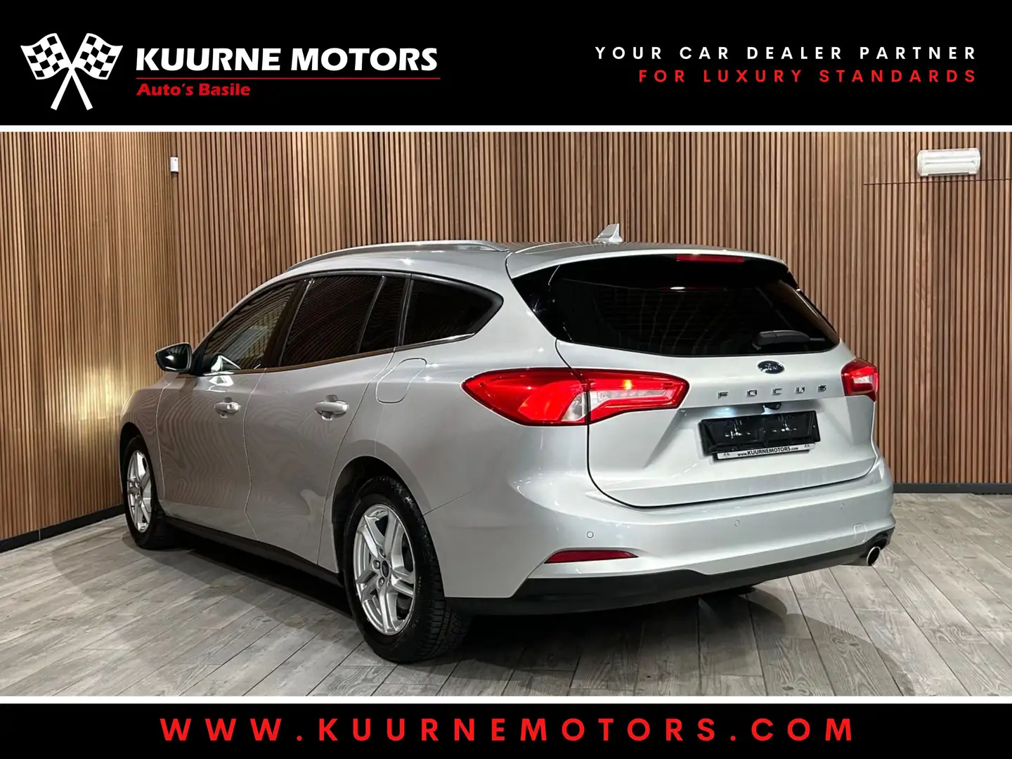 Ford Focus Break 1.5TDCi Alu16"/Gps/Pdc/Airco *1j garantie* Argento - 2