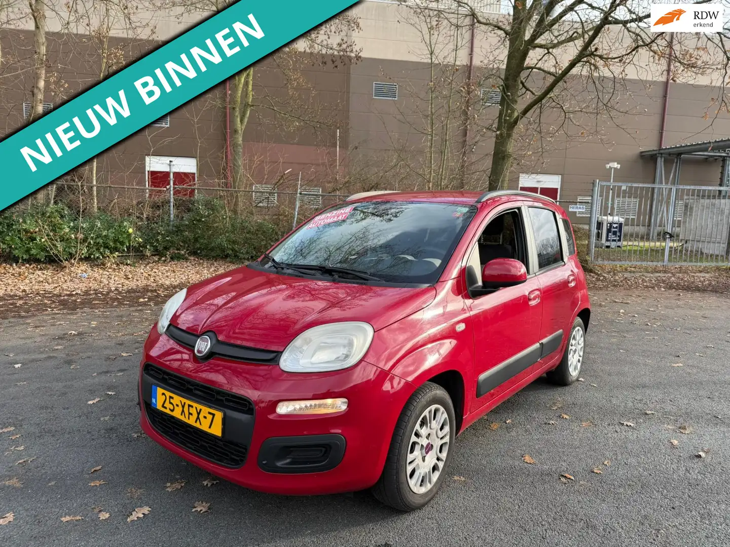 Fiat Panda 0.9 TwinAir Lounge NETTE AUTO MET FIJNE AUTO DAS F Rood - 1