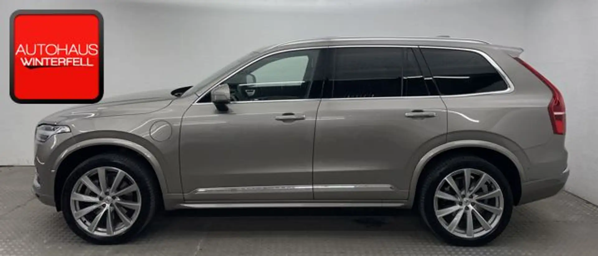 Volvo XC90 T8 PLUS BRIGHT RECH AWD 7SITZ+PANO+AHK+B&W+ Gris - 2
