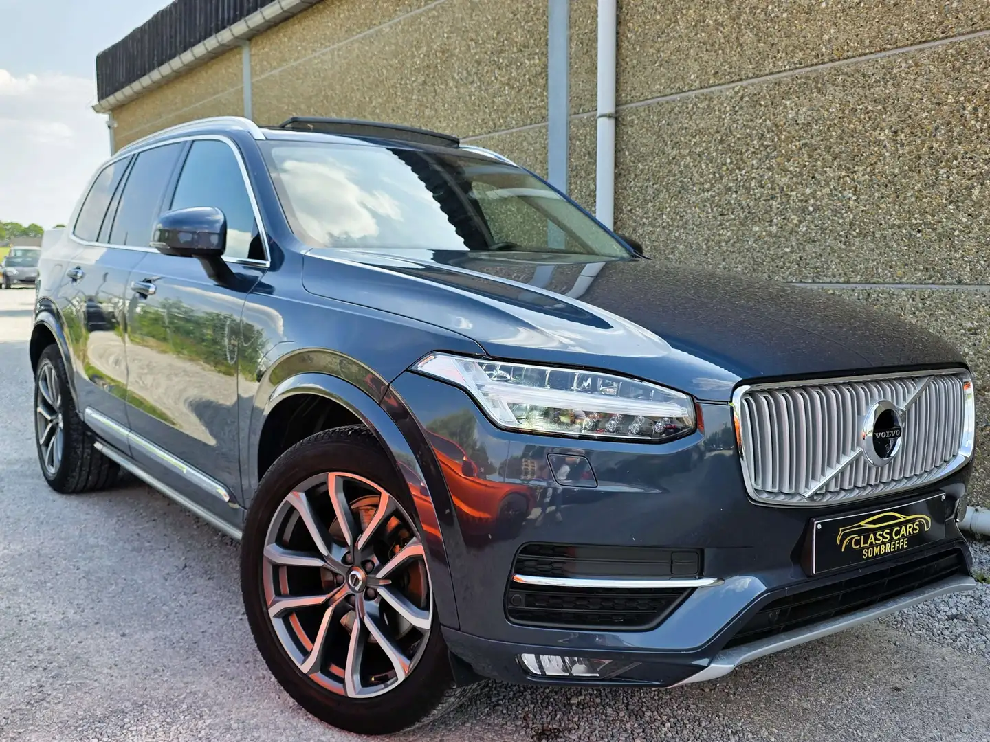 Volvo XC90 2.0 T5 4WD INSCRIPTION AUTO 7PL CAM360 PANO EU6d-T Gris - 1