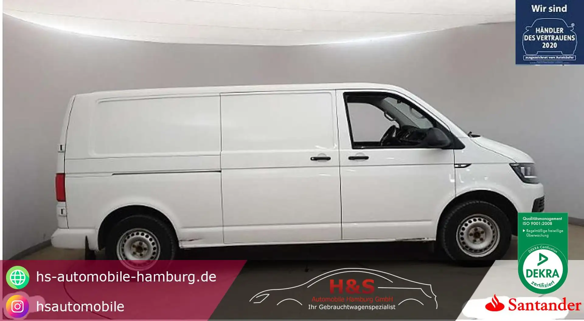 Volkswagen T6 Transporter Kasten-Kombi Kasten lang Argento - 1