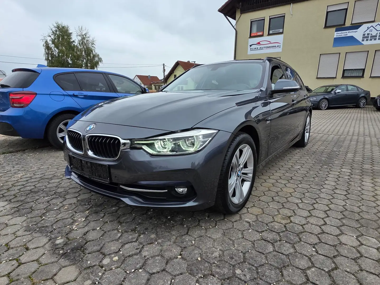BMW 318 Baureihe 3 Touring 318 d Sport Line /TÜV NEU Grau - 1