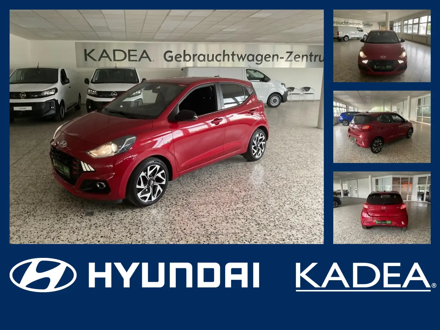 Hyundai i10 1.0 N Line WILMERSDORF Rood - 1