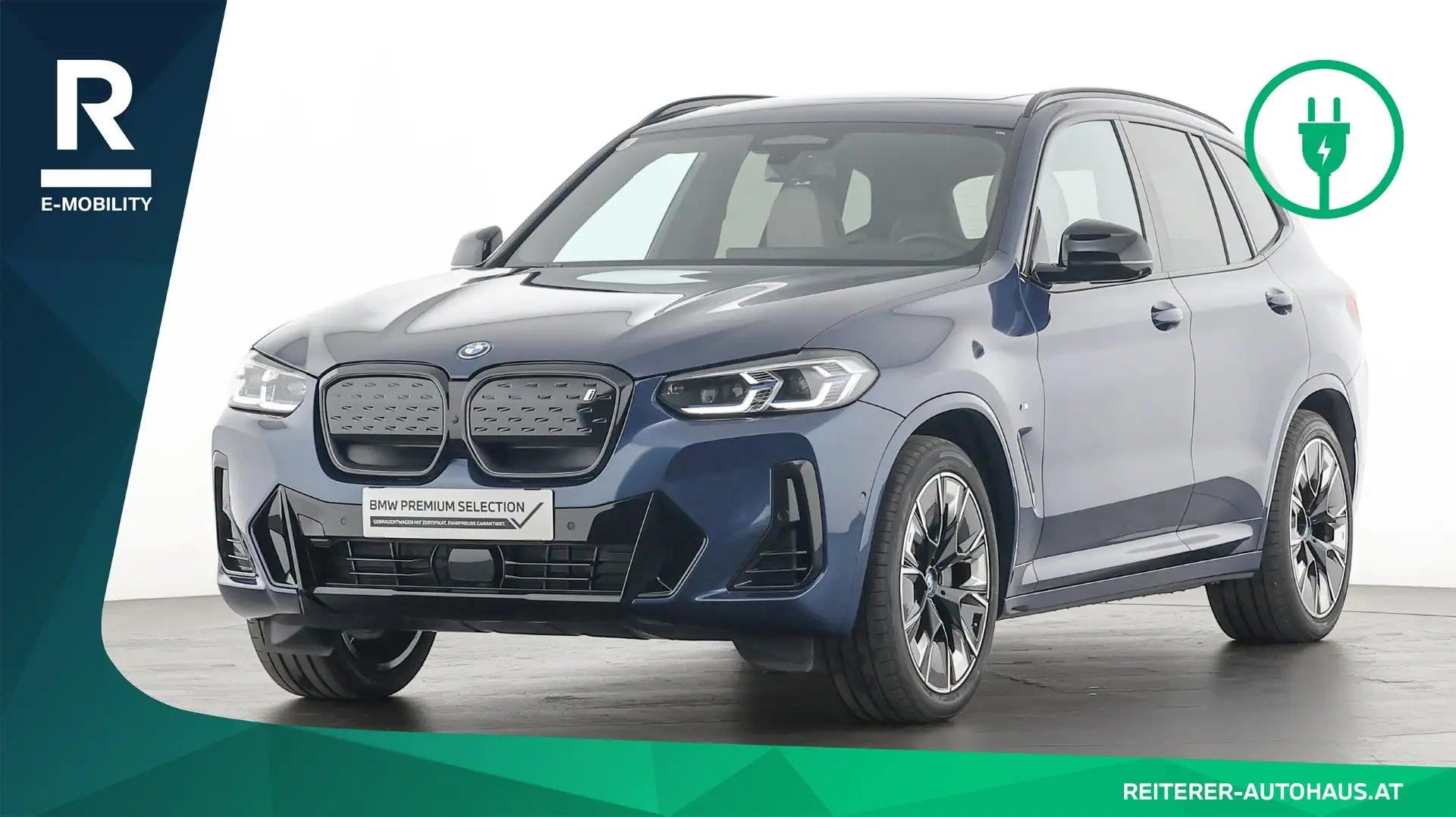 BMW iX3 M Sport *M-Sportpaket *Head-Up *Harman/Kardon *AHK Blau - 1