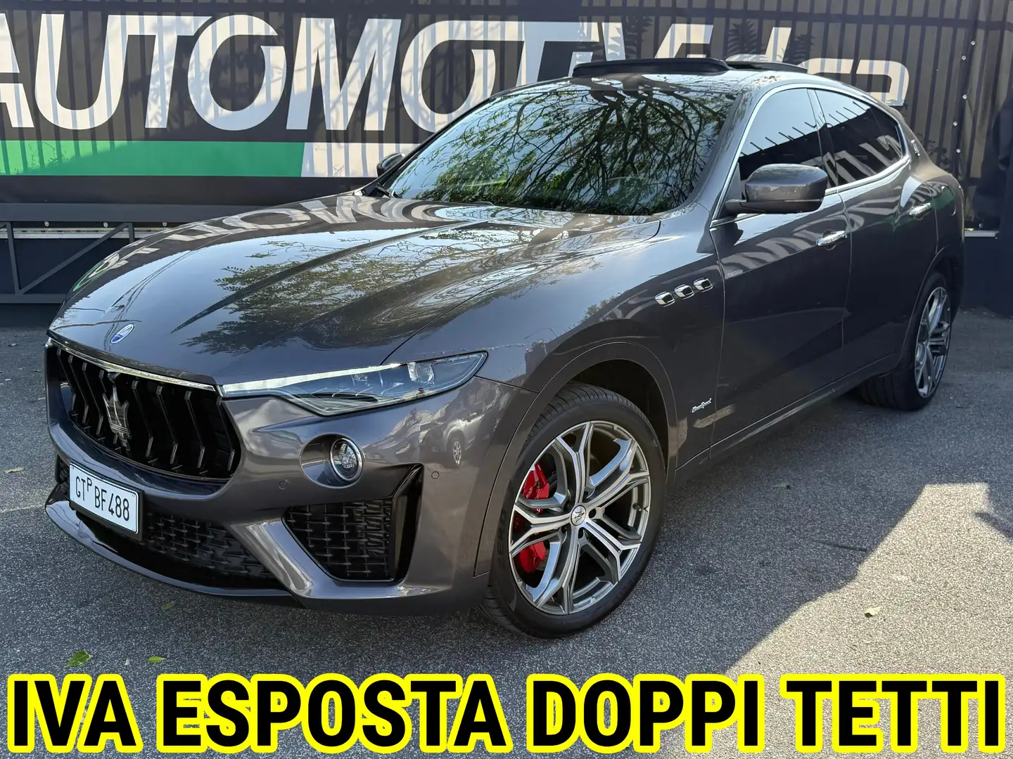 Maserati Levante 3.0V6 Q4 Gransport 250cv TETTO CERCHI 21*FULL* Grau - 1