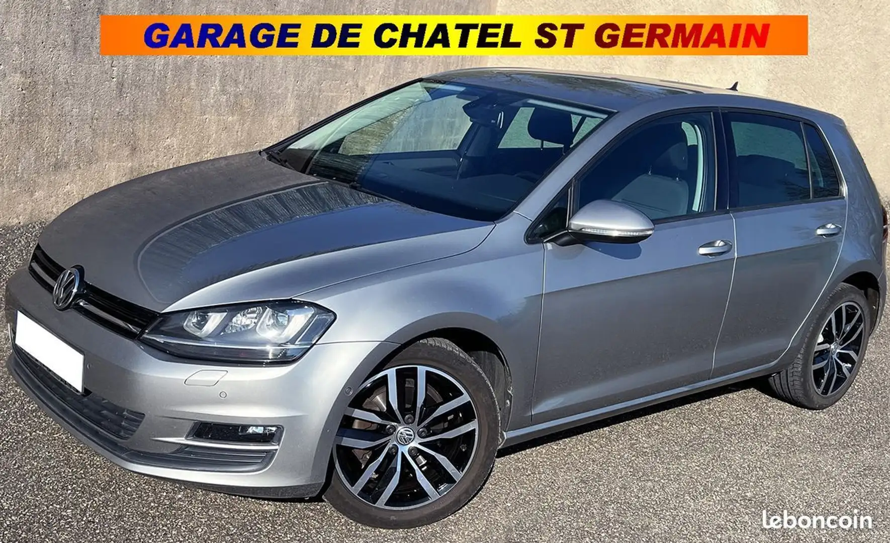 Volkswagen Golf VII 1.4 TSI 122 ch BlueMotion Technology Confortli Argent - 1