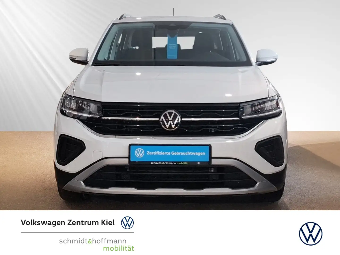 Volkswagen T-Cross 1.0 TSI Life Klima Einparkhilfe Sitzheizung Weiß - 2