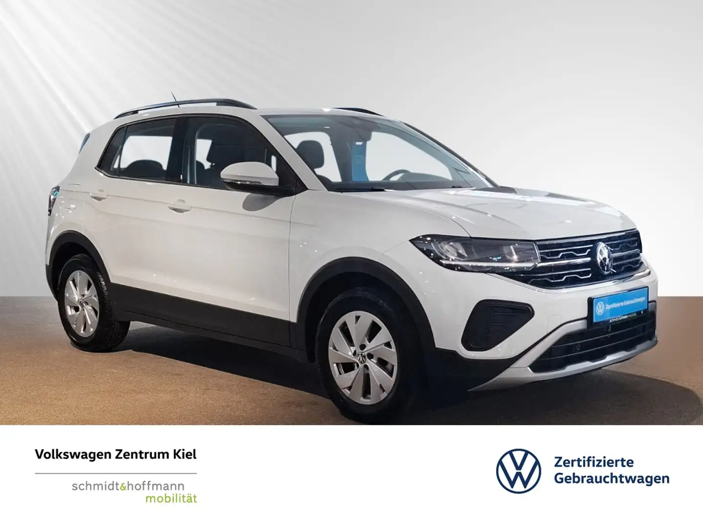 Volkswagen T-Cross 1.0 TSI Life Klima Einparkhilfe Sitzheizung Weiß - 1