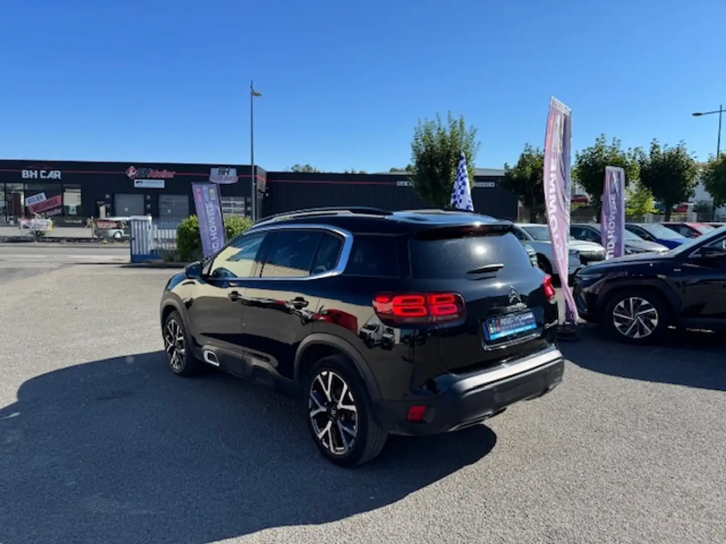 Citroen C5 Aircross BLUEHDI 130CH S\u0026S SHINE PACK EAT8 TOIT OUVRAN Noir - 2