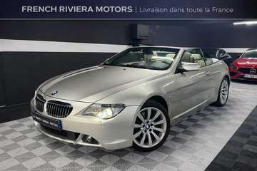Cabriolet - E64 - 650CI - BOITE AUO - CUIR - GPS - AFFICHAGE TETE HAUTE - 113 000 KMS -