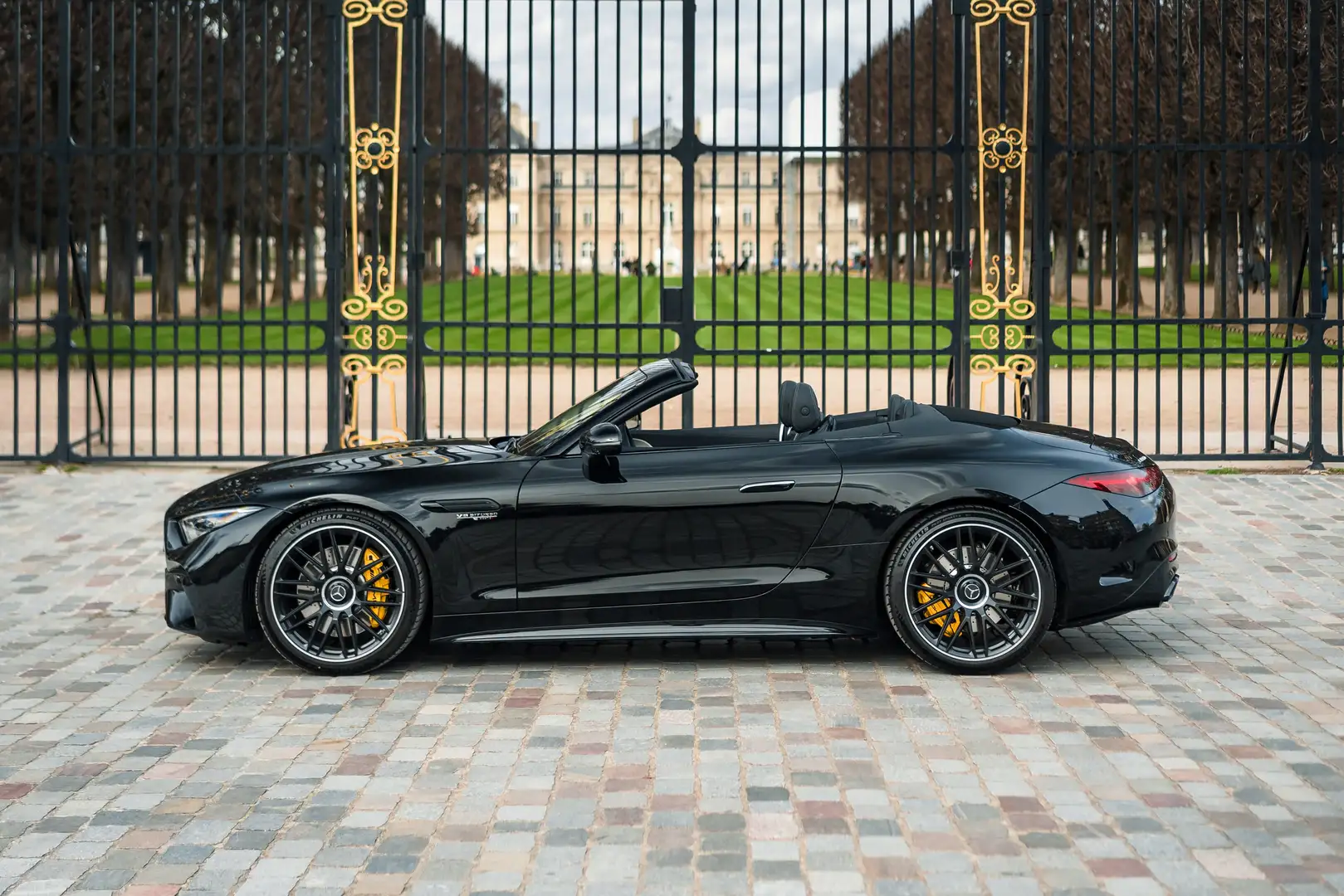 Mercedes-Benz SL 63 AMG Roadster 4MATIC+ Obsidian Black, 15 900 kms, VAT Noir - 2
