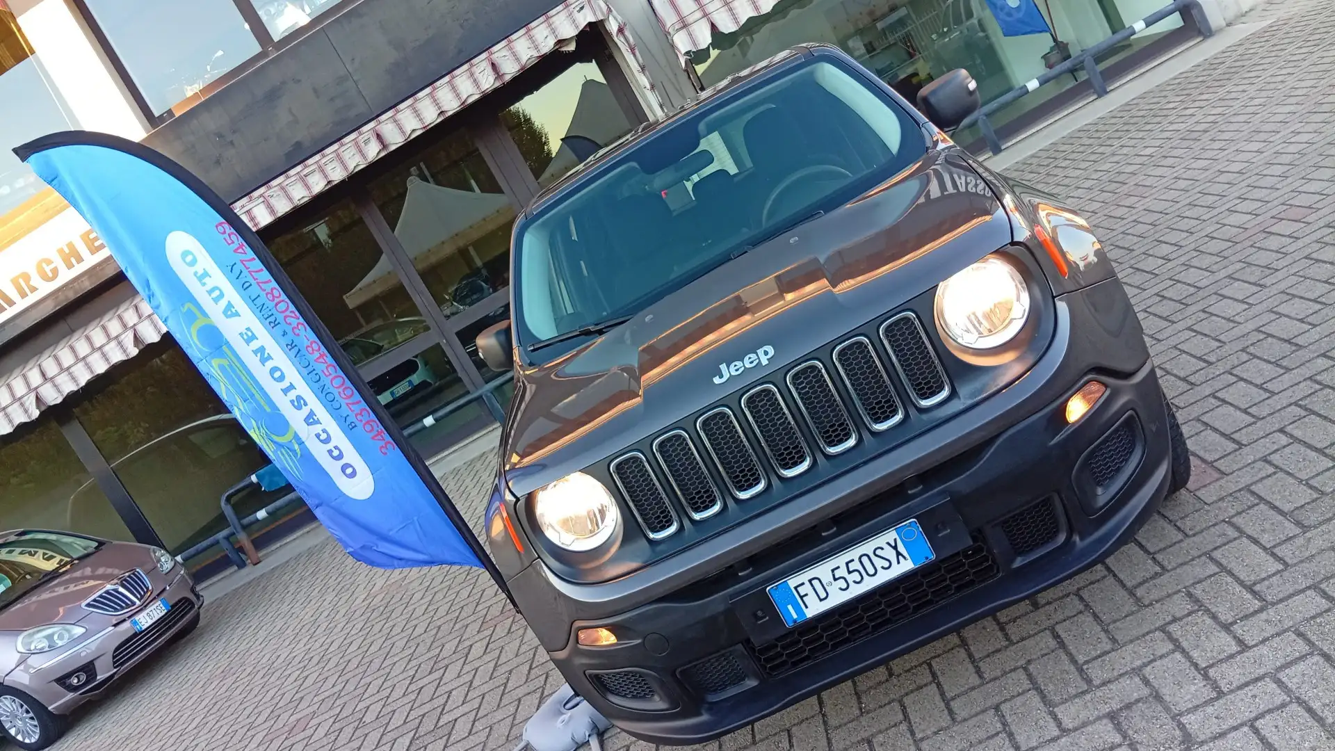 Jeep Renegade Renegade 2.0 mjt Sport 4wd S&S Gris - 1