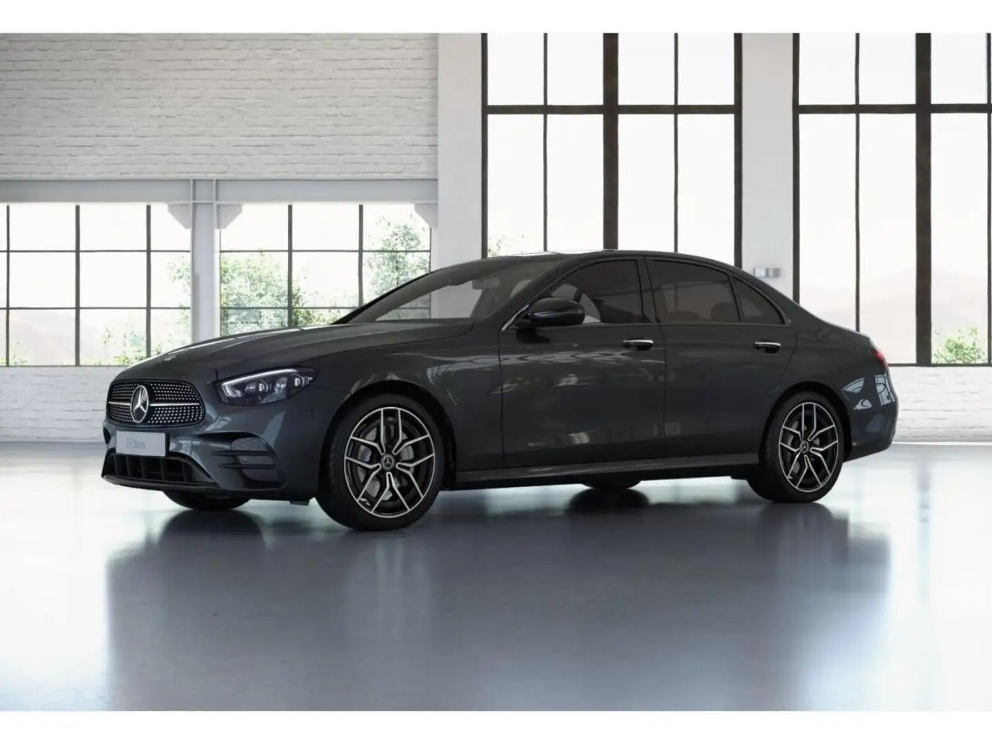 Mercedes-Benz E 220 d AMG Night-P*Pano*HUD*Burmester*Kamera** Grau - 2