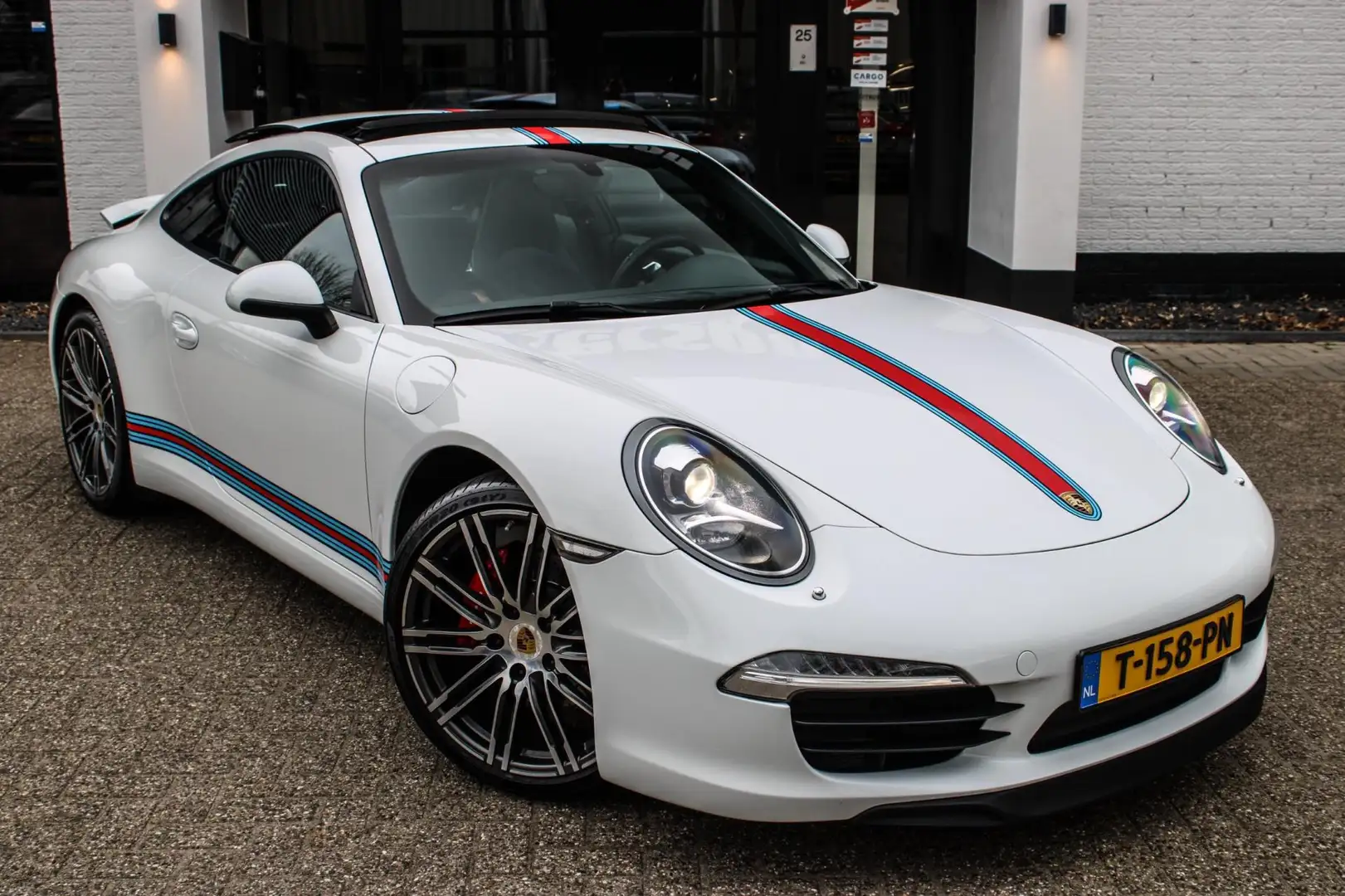 Porsche 991 3.4 991 Carrera MARTINI CAPRISTO PANO BOSE Bílá - 2