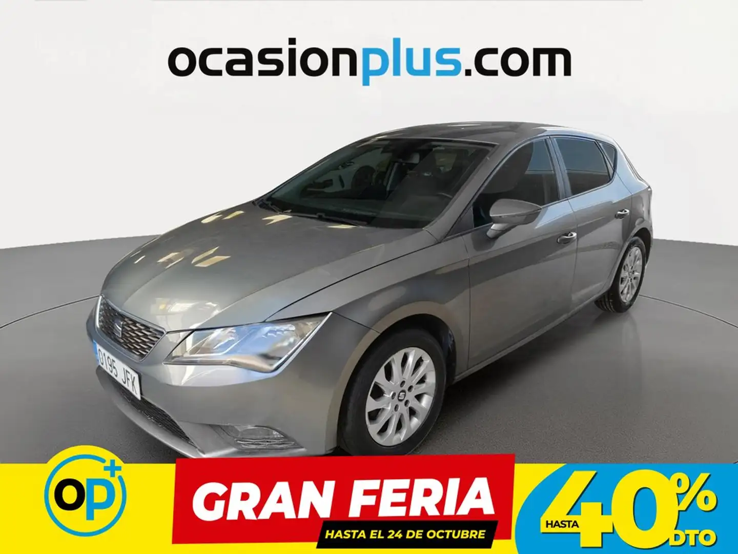 SEAT Leon 1.6TDI CR S&S Style 105 Gris - 1