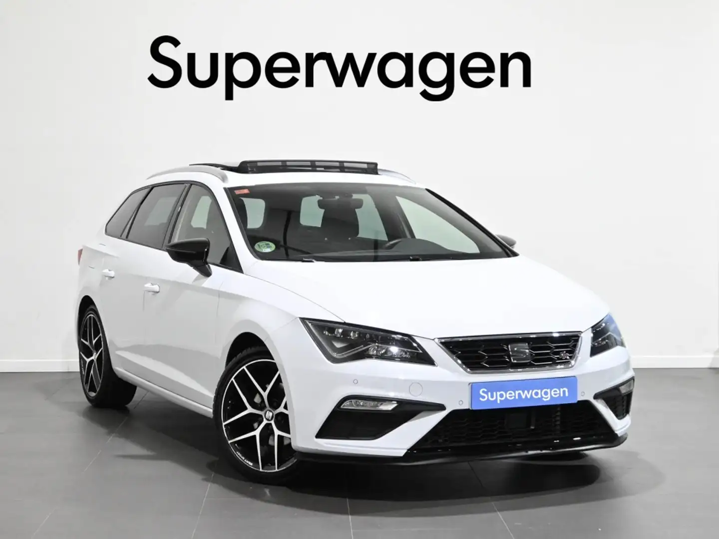 SEAT Leon ST 2.0TDI CR S&S FR DSG7 150 Blanc - 1